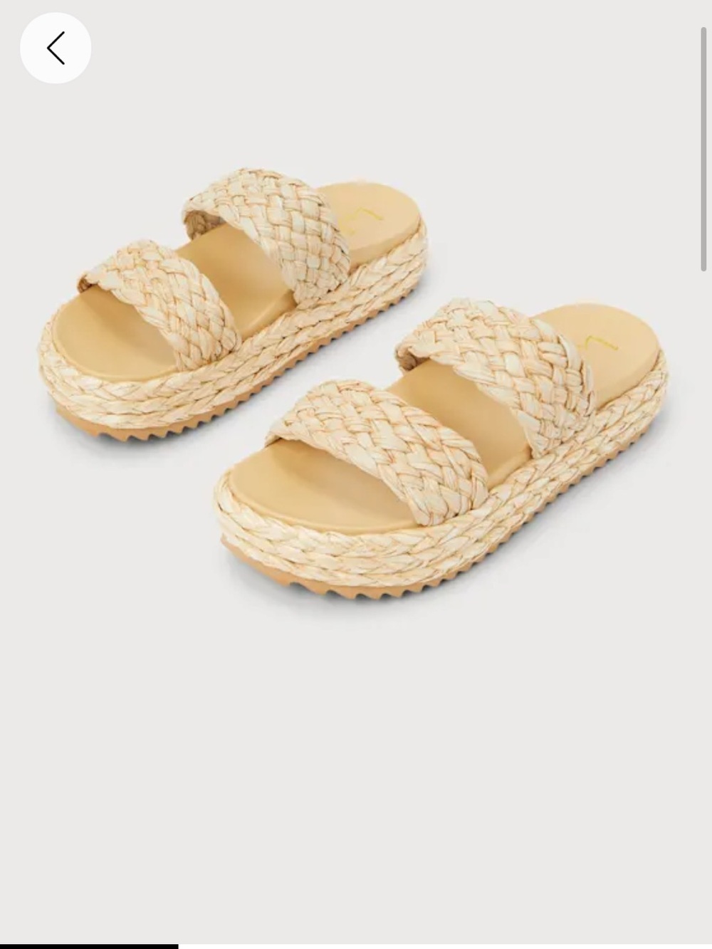 Lulus Raffia Sandals